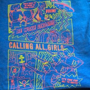 Feminist girls tee